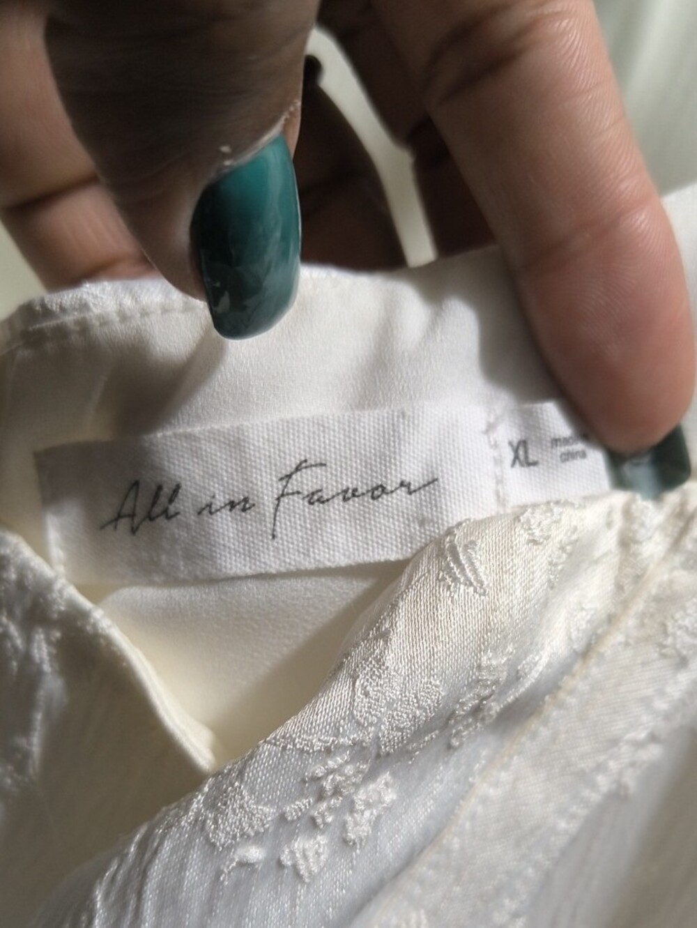 All in Favor White Lace Spaghetti-Strap Party Dress - Picture 2 of 4